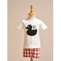 BOYS T-SHIRT AND SHORT MON PETIT BOMBON