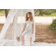 GIRLS SILVER JUMPSUIT BAMBOLINE