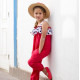 RED JUMPSUIT KIDS CHOCOLAT