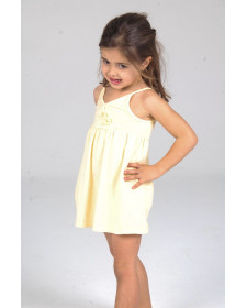 VESTIDO DE NIÑA LUCA BYNN AMARILLO