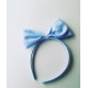 GIRLS BLUE CHECK DIADEM