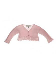 baby girl pink bolero