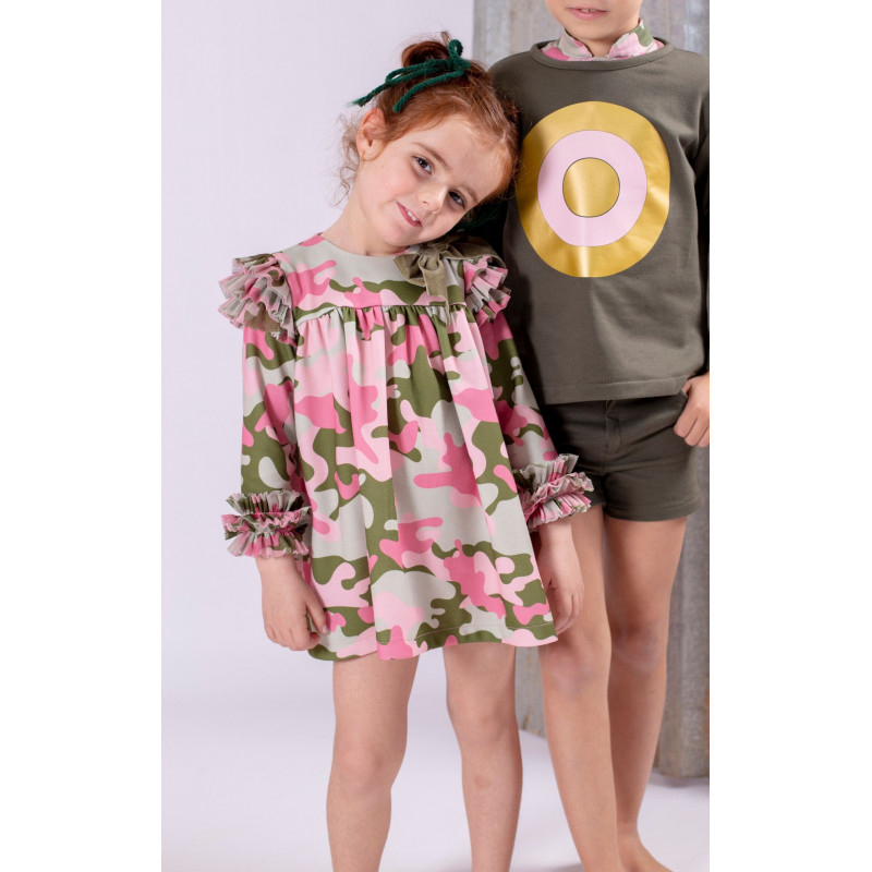 GIRLS DRESS AND KNICKERS MON PETIT BOMBON