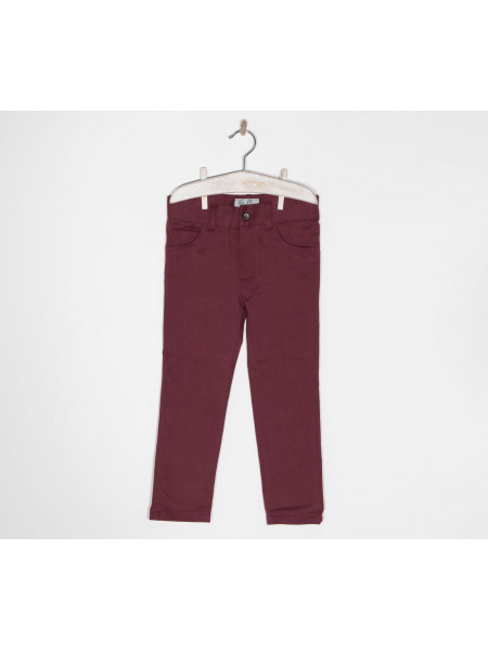 PANTALON DE NIÑO JOSE VARON BURDEOS