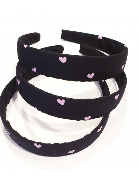 headband girl pink hearts