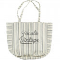 STRIPED BAG INNER POCKET TOCOTO