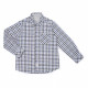 BOYS BLUE & GREY CHECKED SHIRT PILI CARRERA.