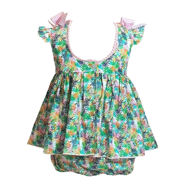GIRL DRESS WITH KNICKERS LOLITTOS PALMERA