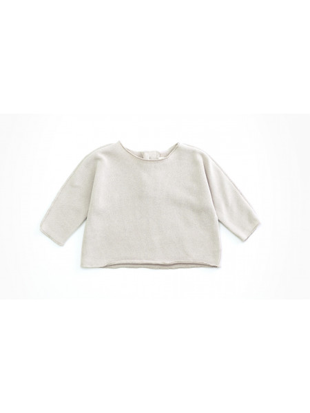 SUDADERA DE BEBE BEIGE PLAY UP