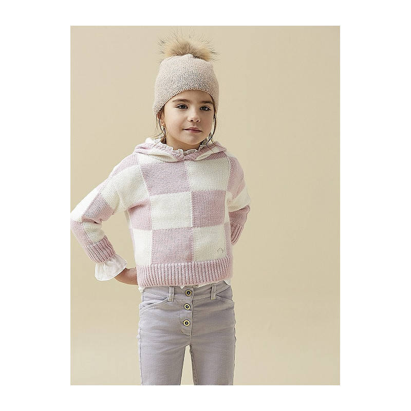 JERSEY DE NIÑA NANOS ROSA