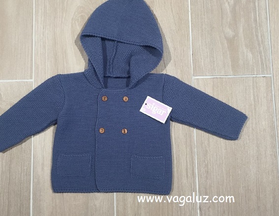 Chaqueta para niño con capucha de Sigar.