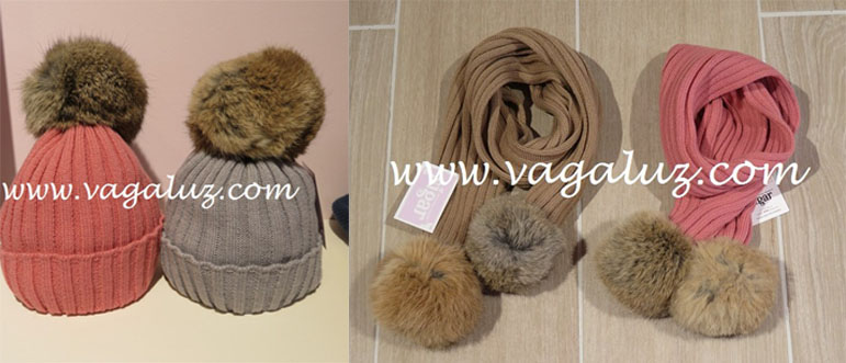 Gorros y bufandas de lana marca Rahigo