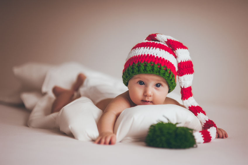 La primera Navidad con tu bebé será emocionante.