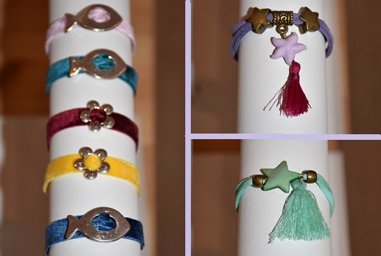 Pulseras para niña de Vagaluz.