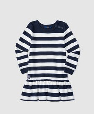 Vestido estilo marinero para niña de Polo Ralph Lauren